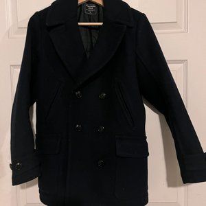 Abercrombie & Fitch Navy Peacoat